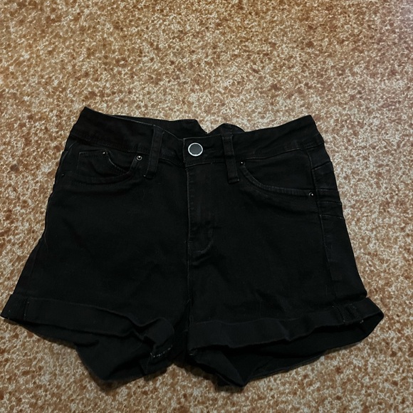 Pants - Black Jean Shorts 
Size: 26